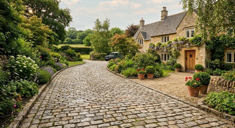 Cobblestone Installation in Davis County, UT